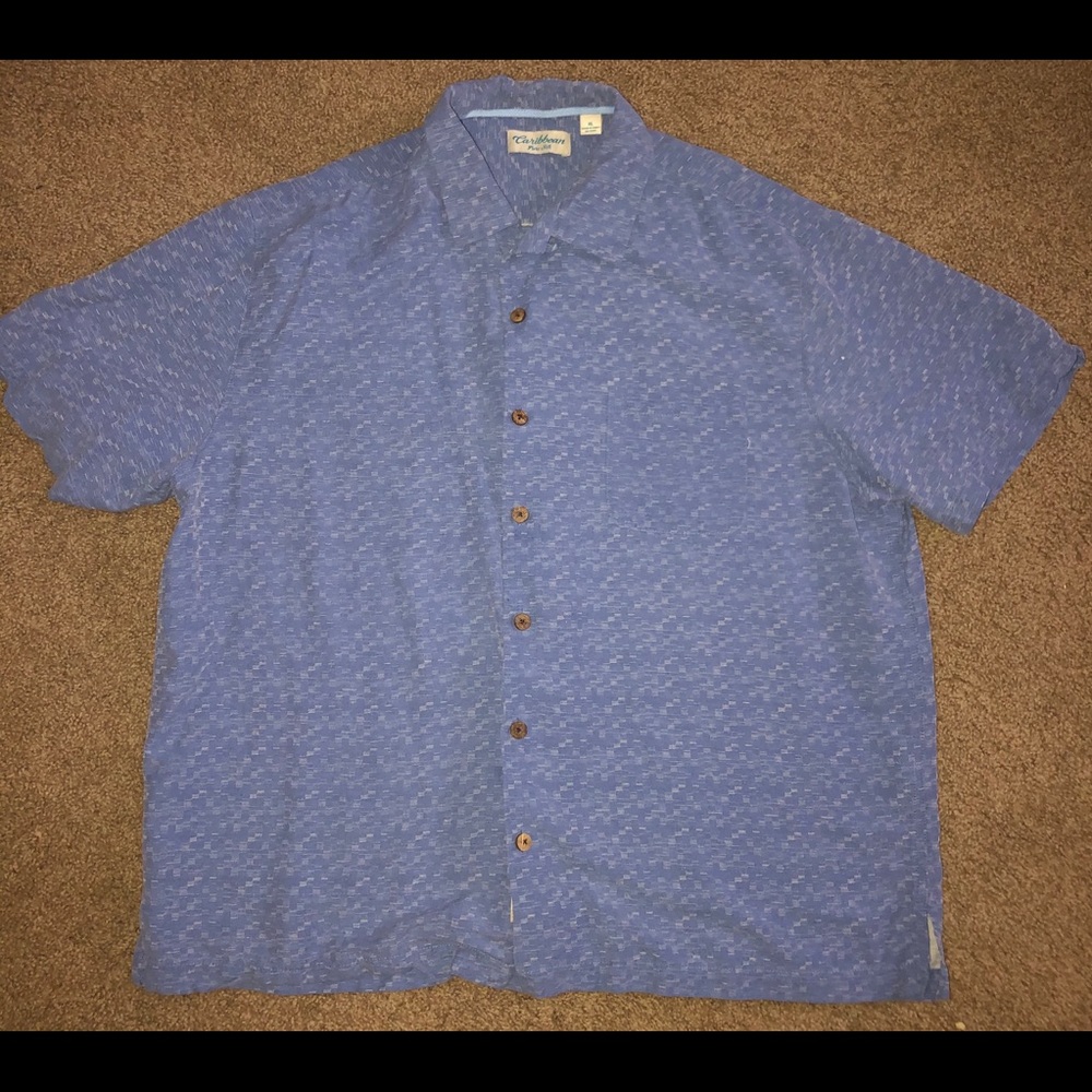 Caribbean buttondown 12 OBO